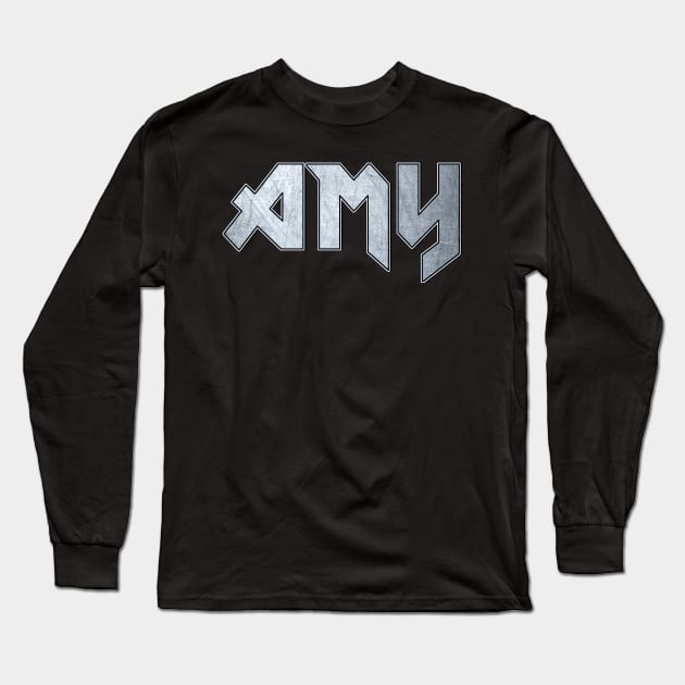 Heavy metal Amy Long Sleeve T-Shirt by KubikoBakhar